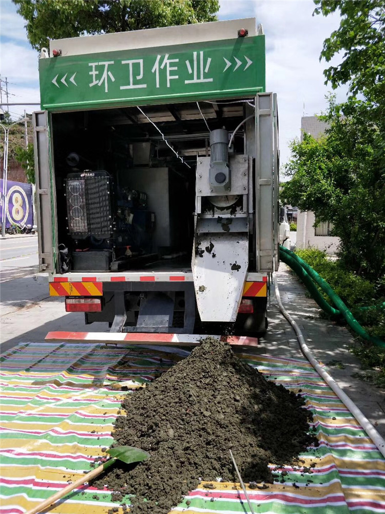 坦洲镇淤泥干湿分离