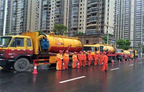 坦洲镇市政管道清淤